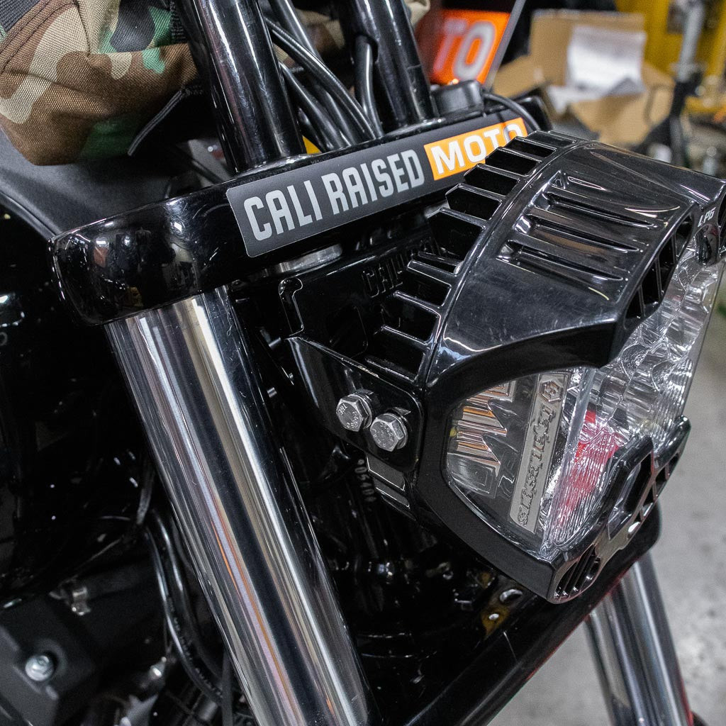 A10 Moto 3.5" Universal Naked Baja Designs LP6 (Bracket Only) Fits Low Rider S, Dynas, Softails 127067