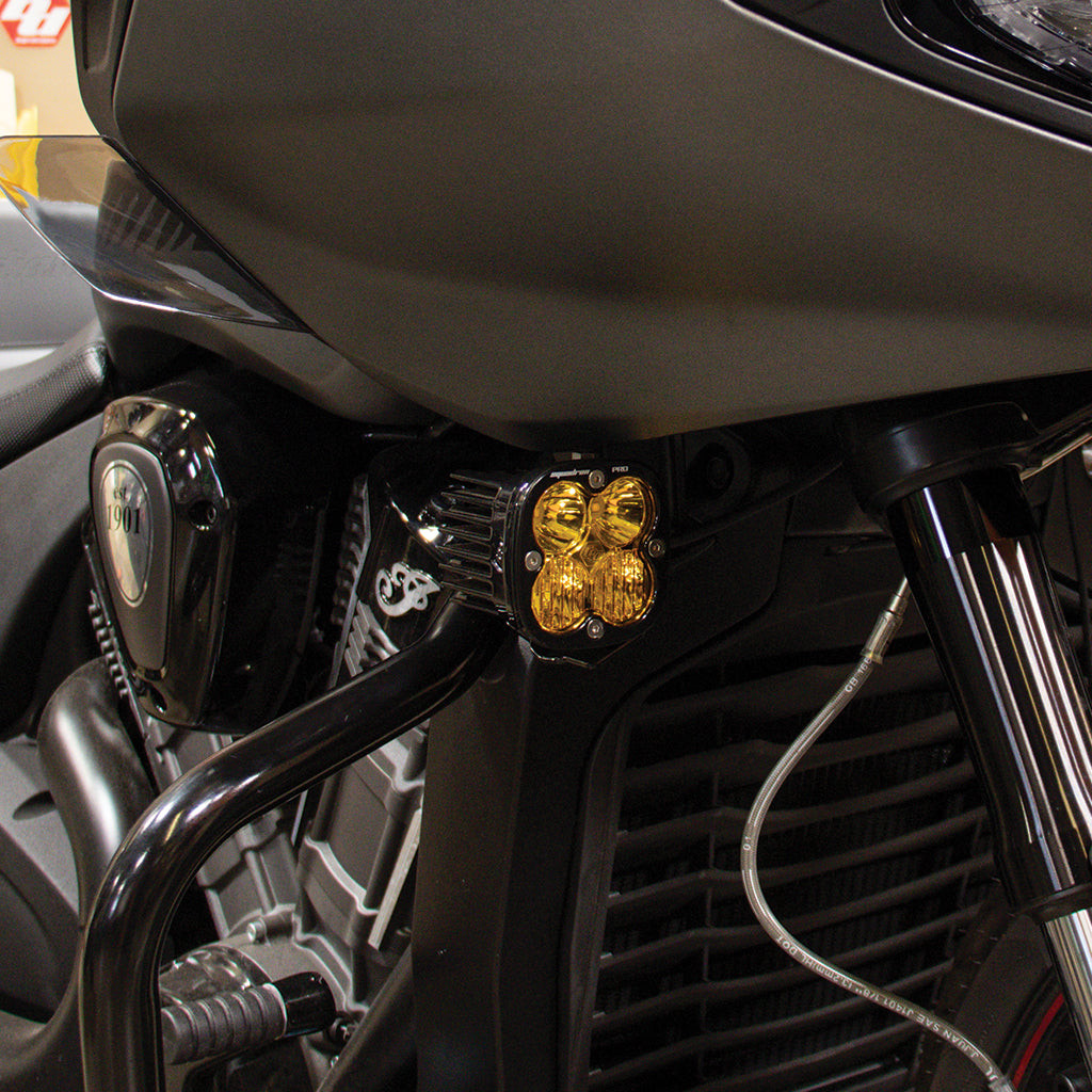 A10 Moto Indian Challenger Squadron Add On Fog Light Combo Kit