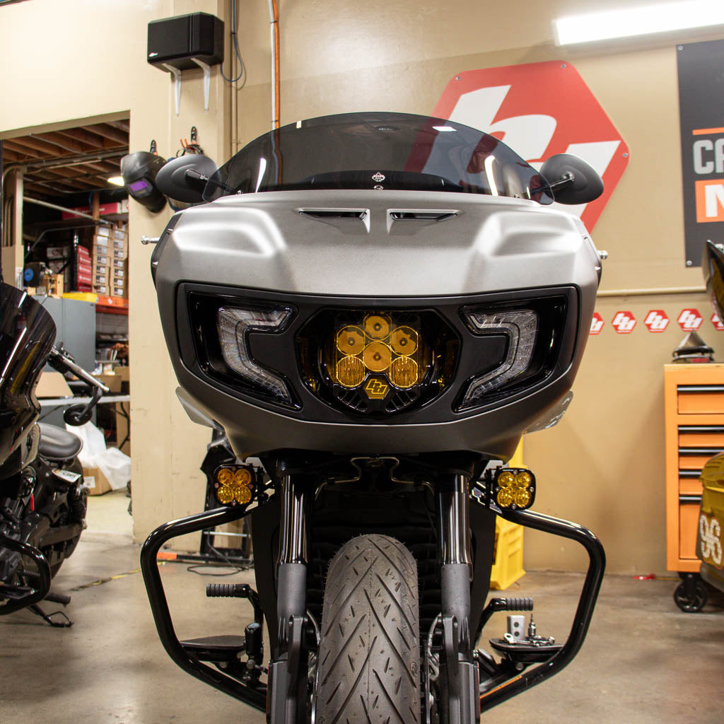 A10 Moto Indian Challenger Squadron Add On Fog Light Combo Kit