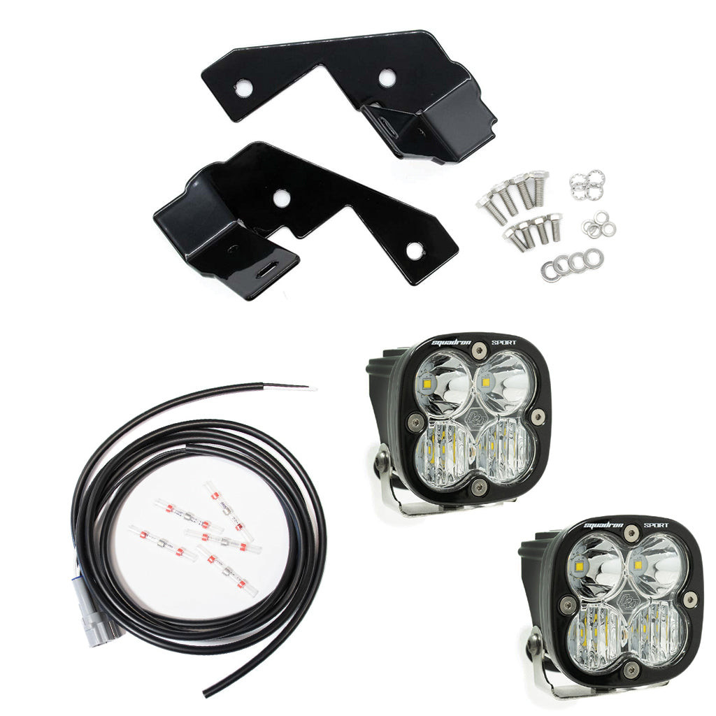 A10 Moto Indian Challenger Squadron Add On Fog Light Combo Kit