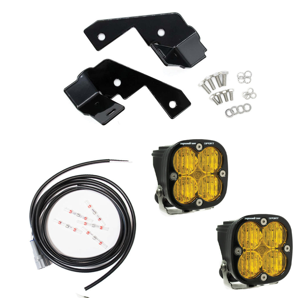 A10 Moto Indian Challenger Squadron Add On Fog Light Combo Kit