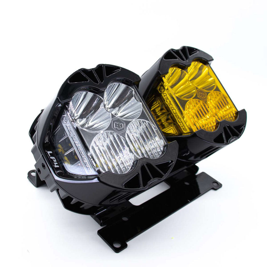 A10 Moto 18+ M8 Fat Bob Dual LP4 Lighting Bracket Combo Kit