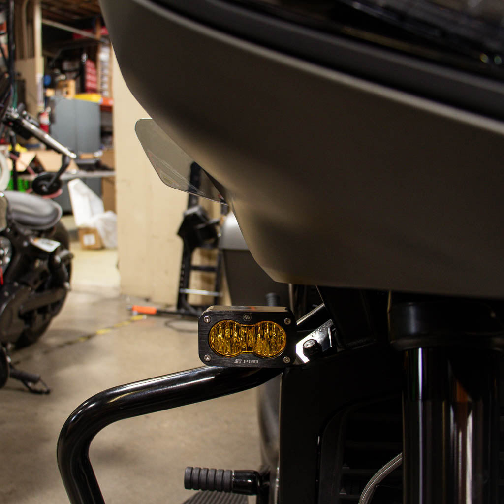A10 Moto Indian Challenger S2 Add On Fog Light Combo Kit