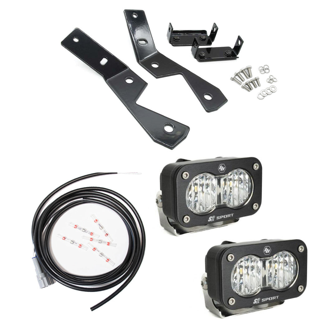 A10 Moto Indian Challenger S2 Add On Fog Light Combo Kit