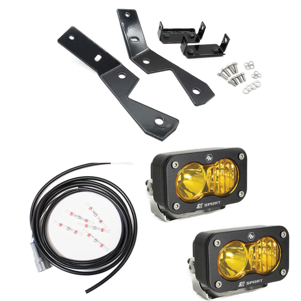 A10 Moto Indian Challenger S2 Add On Fog Light Combo Kit