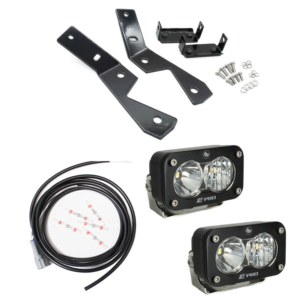 A10 Moto Indian Challenger S2 Add On Fog Light Combo Kit