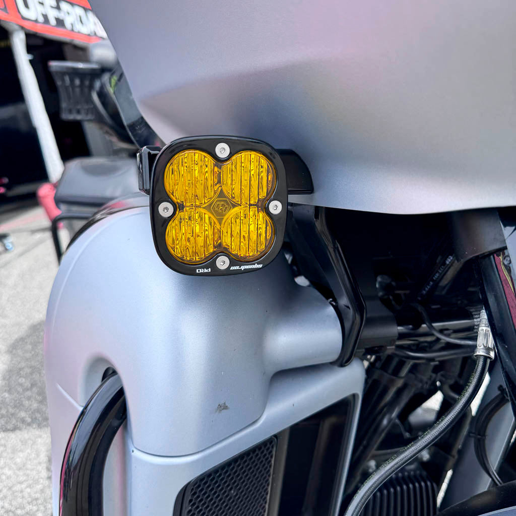 A10 Moto 2015+ Road Glide Billet Squadron Front Turn Signal Kit