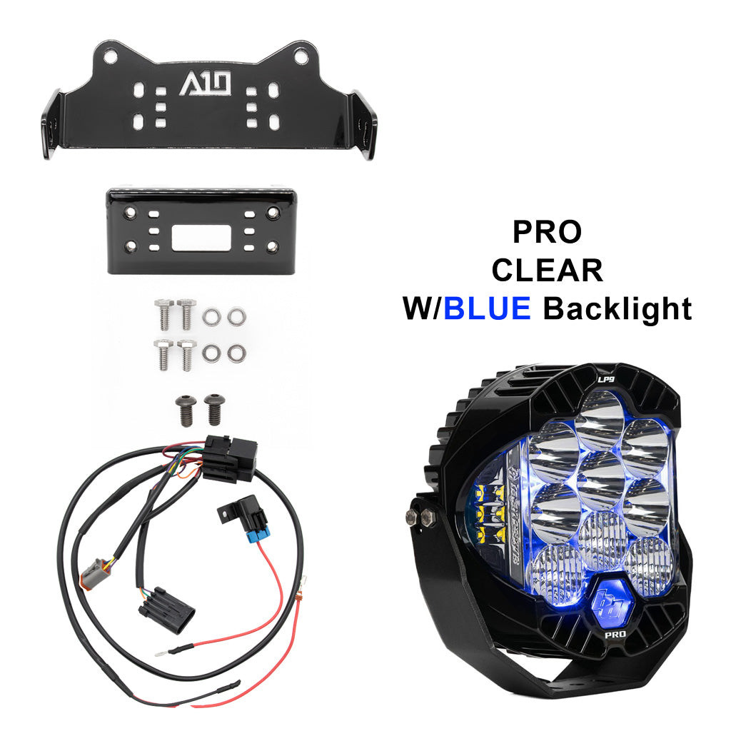 A10 Moto 18-24 Breakout LP9 Solo Light Bracket Combo Kit 127132