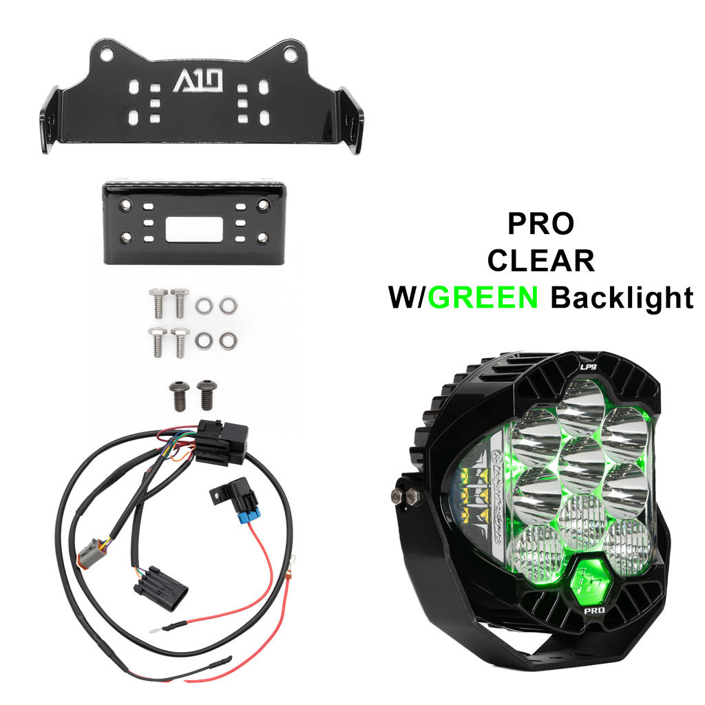 A10 Moto 18-24 Breakout LP9 Solo Light Bracket Combo Kit 127132