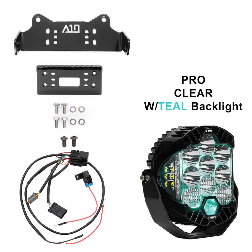 A10 Moto 18-24 Breakout LP9 Solo Light Bracket Combo Kit 127132