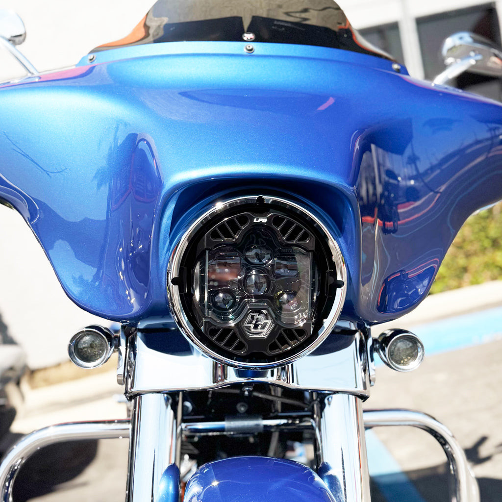 A10 Moto 96-13 HD Street Glide/ 96-21 HD Road King Baja Designs DOT LP6 Lighting Combo Kit