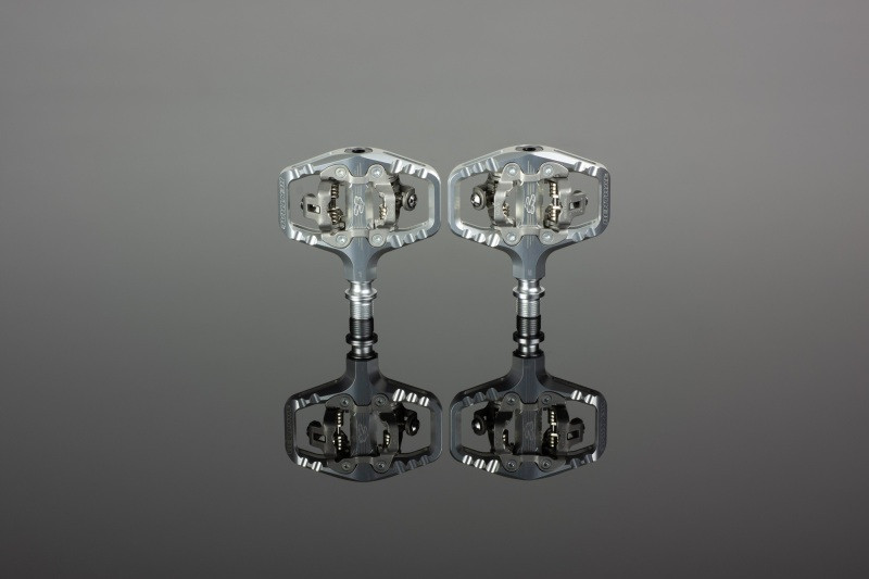 Renthal PD30001-003-01 Renthal Cycle Revo-TRC Pedal - Polished Silver