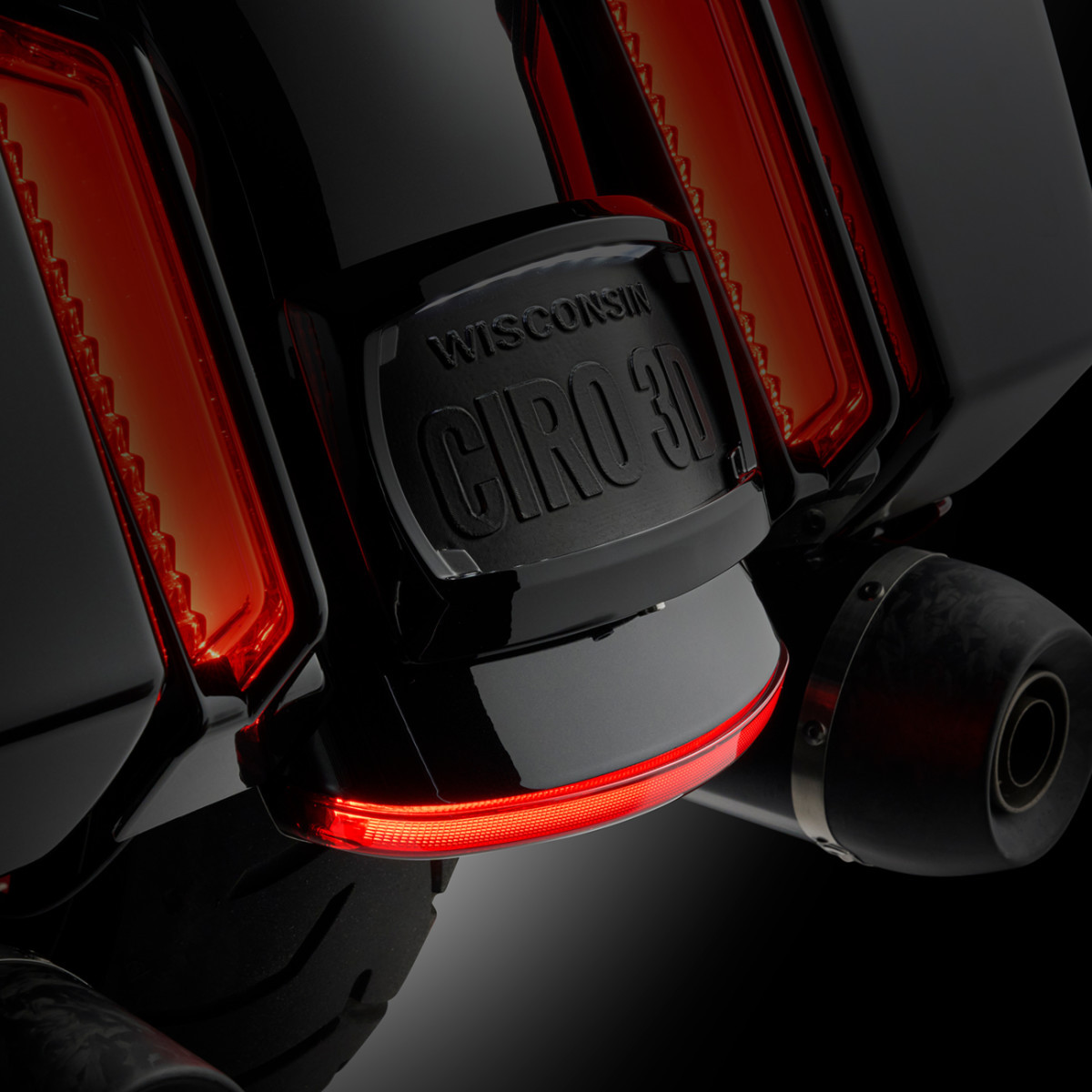 Ciro #42150 - Strata™ Fender Light - Rear - Smoke Lens