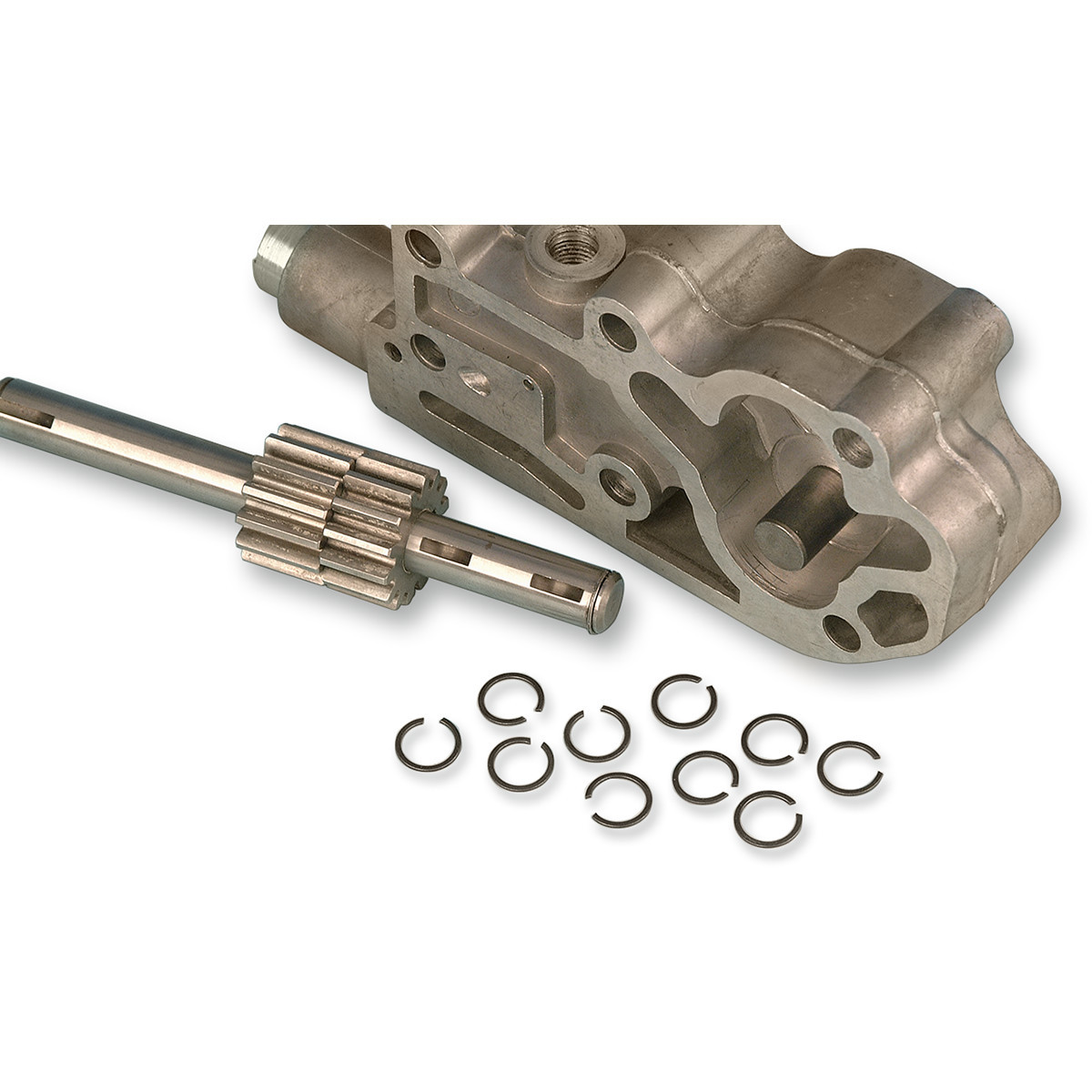 James Gasket #JGI-26348-36 - Oil Pump Shaft End C-Clip - Big Twin
