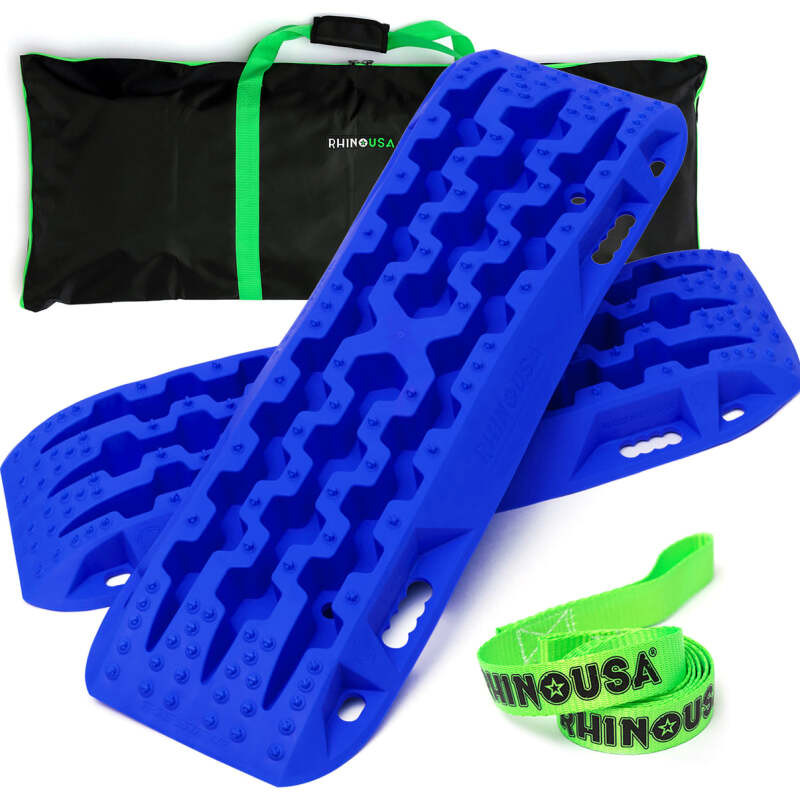 Rhino USA RG-TB42X13-BLU Rhino USA Recovery Traction Boards - Blue (Pair)