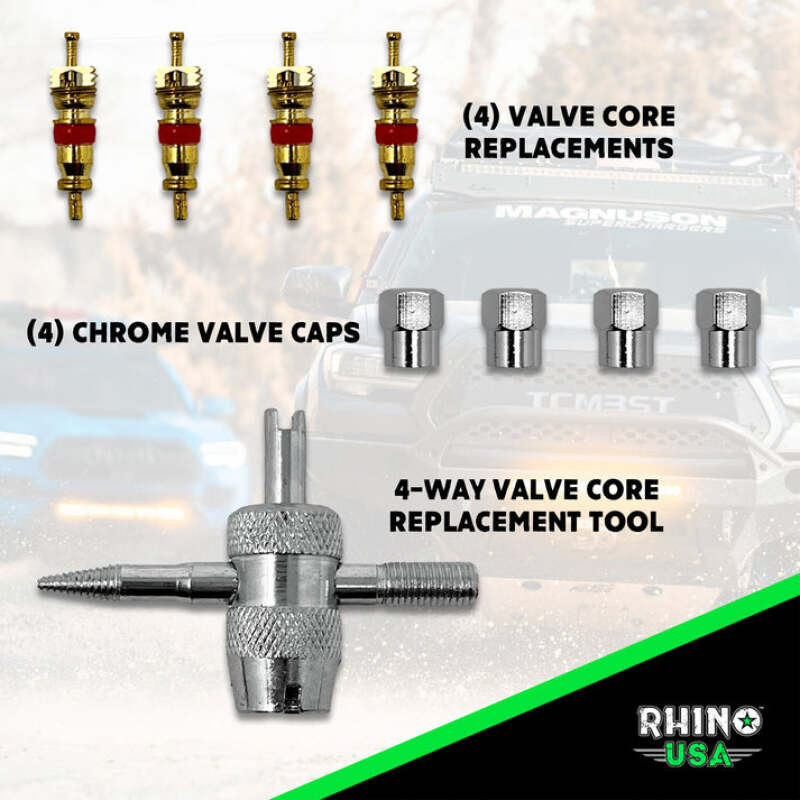 Rhino USA DEFLATOR-GAUGE Rhino USA 60Psi Tire Deflator Gauge