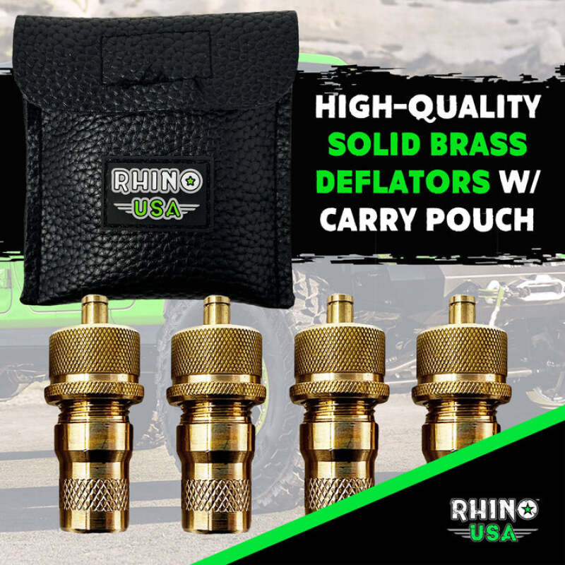 Rhino USA DEFLATORS-4PK Rhino USA Pro Tire Deflator Kit