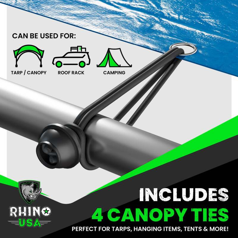 Rhino USA RHINO-28-BNGE Rhino USA 28Pc Bungee Cord Assortment