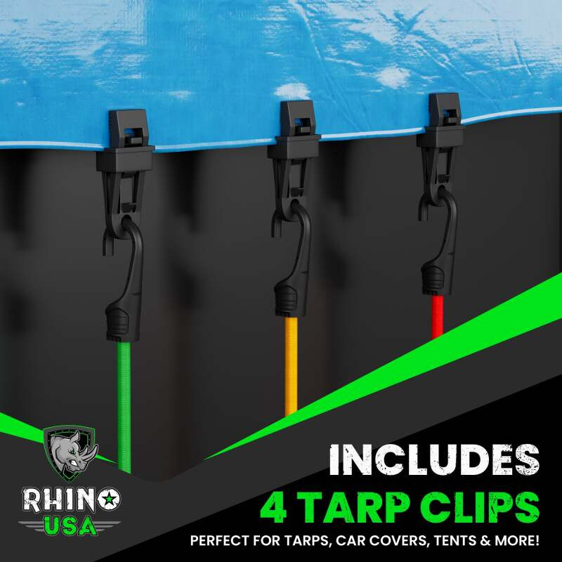 Rhino USA RHINO-28-BNGE Rhino USA 28Pc Bungee Cord Assortment