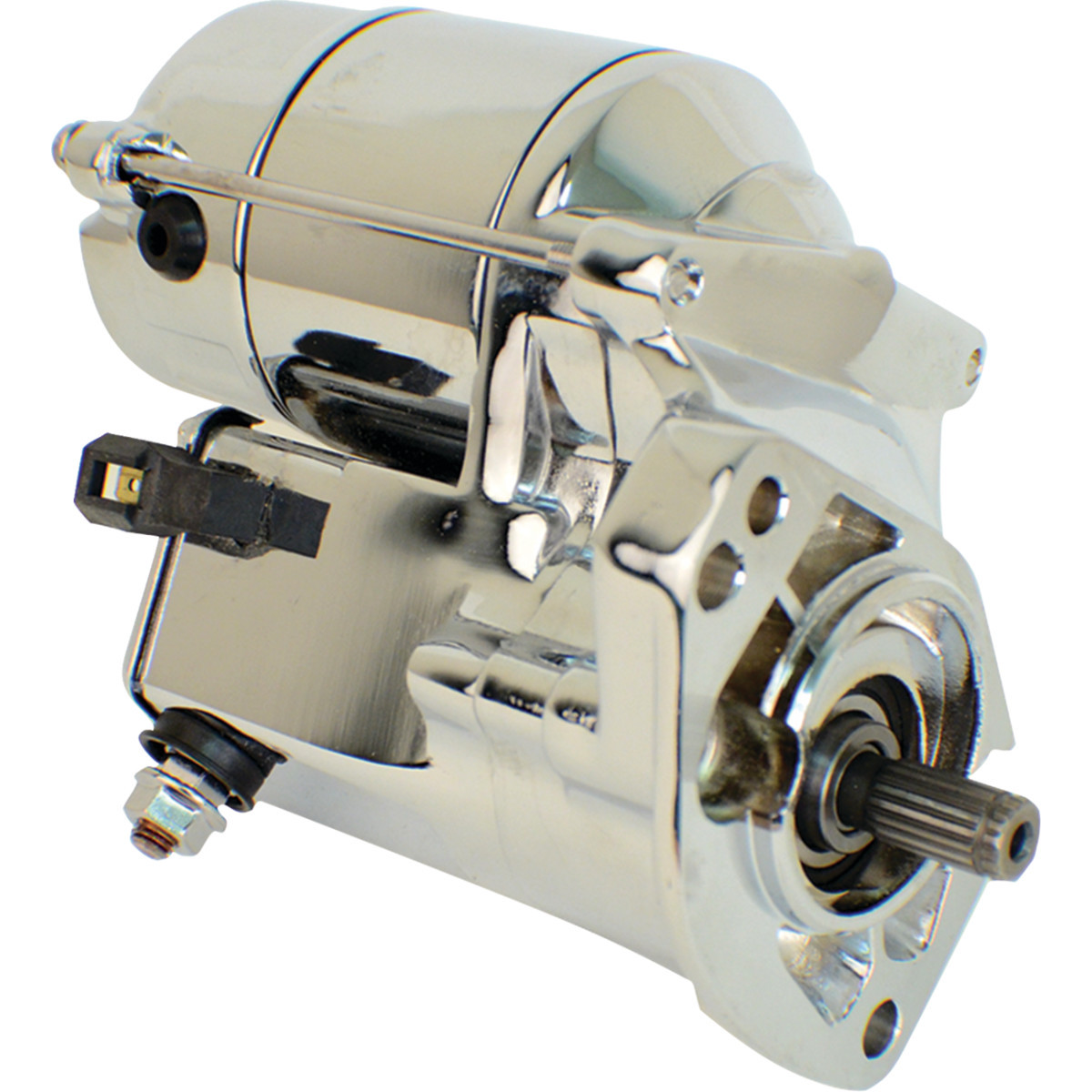 Protorque Parts INC. #PH125-HD04-C - Starter - Chrome - '94-'06 Harley-Davidson®