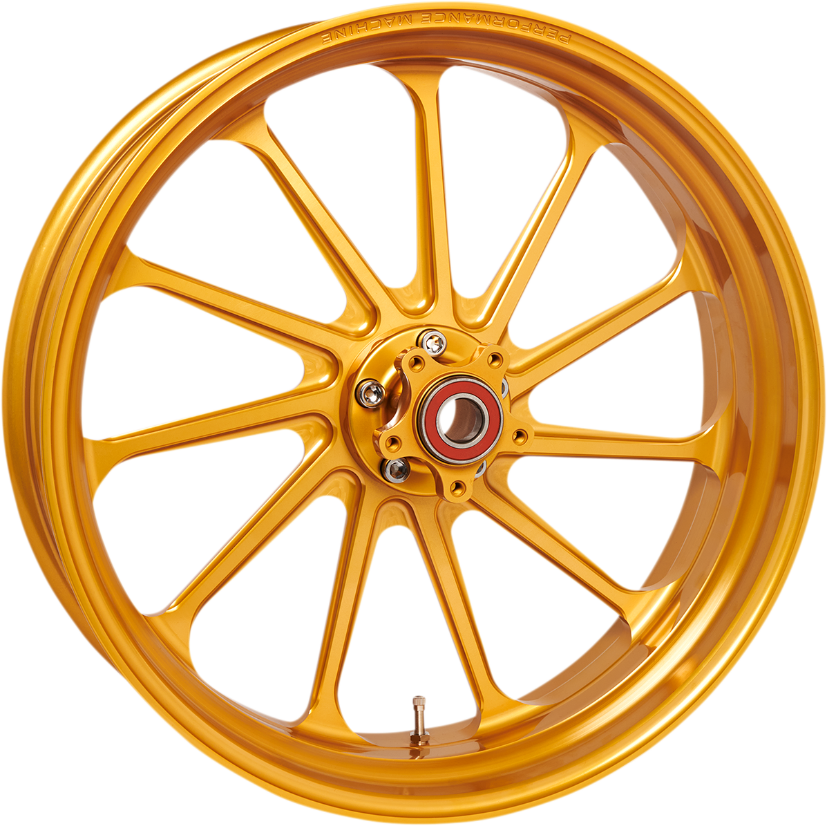 Performance Machine  #1204-7106R-ASLAJAP-G - Wheel - Assault - Front - Dual Disc/with ABS - Gold Ops - 21x3.5
