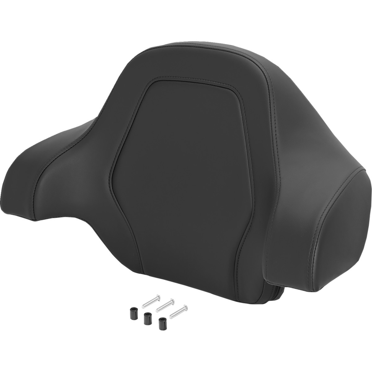 Saddlemen #071018800 - Deluxe Tour Pack Sissy Bar Pad - Plain - Black