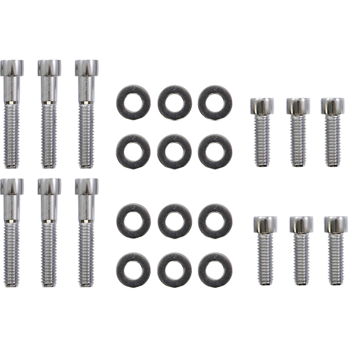 Gardner-westcott #P-88-15 - Bolt Kit - Rocker Box - Socket-Head - Chrome - Twin Cam