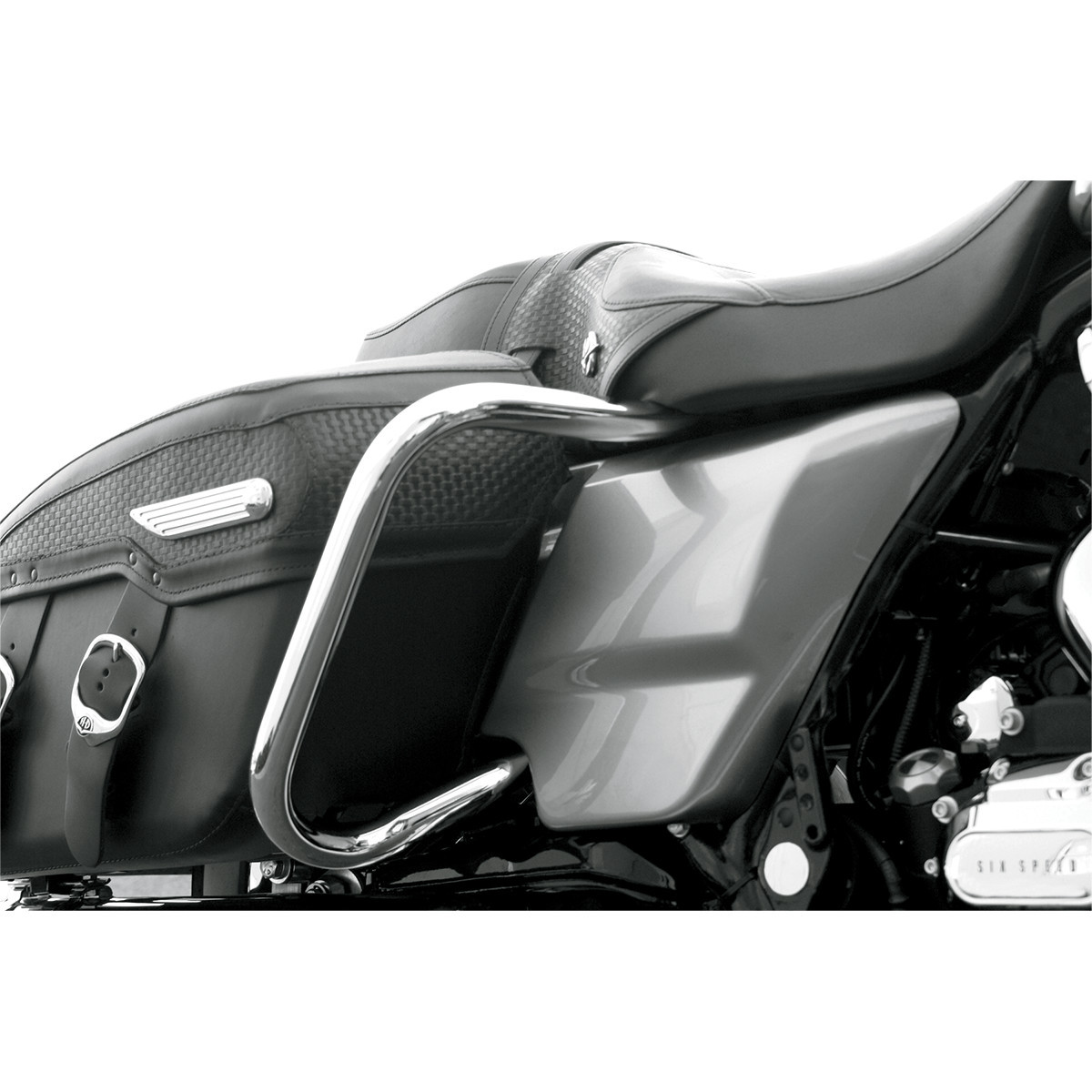 Drag Specialties - Rear Saddlebag Bars - Chrome - Touring