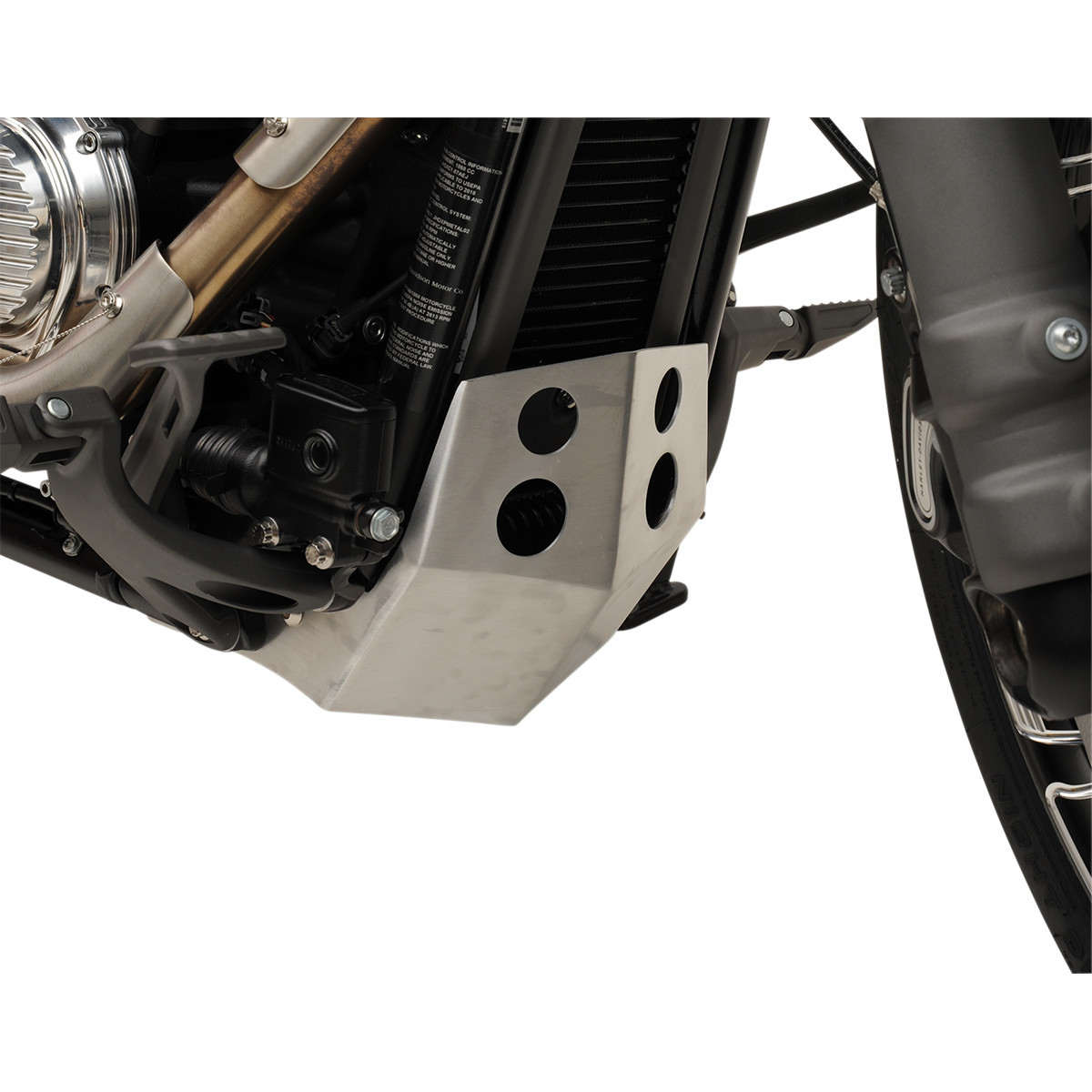 Speed Merchant #SM-STSPBR - Skid Plate - Aluminum - Softail