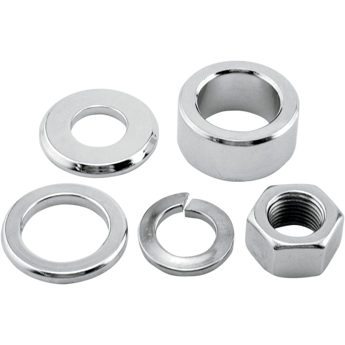 Colony #2028-5 - Axle Spacer Kit - Front - '00-'07 Dyna/Sportster