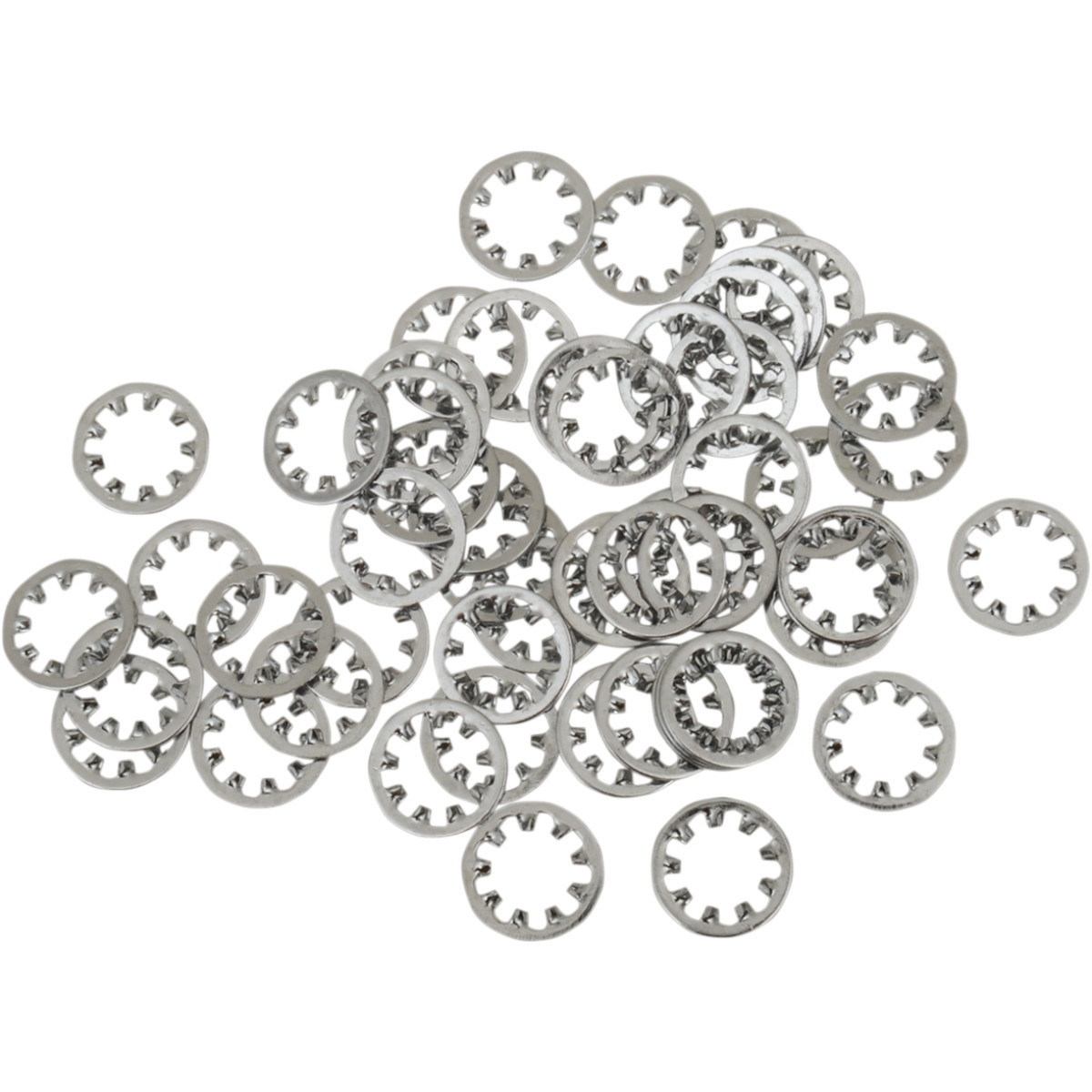 Drag Specialties - Inside Washer - Star - Chrome - 5/16"