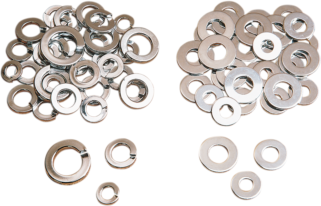 Chrome Lock Washer Kit (36)