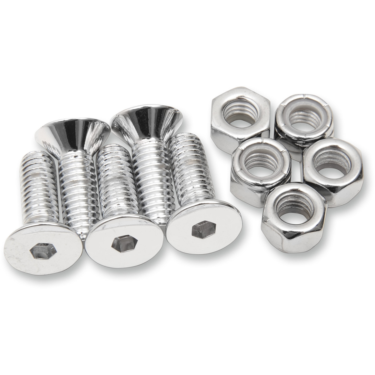 Colony #8831-10 - Mounting Hardware Kit with Nuts - Brake Rotor - Socket-Head/Countersunk - 1"