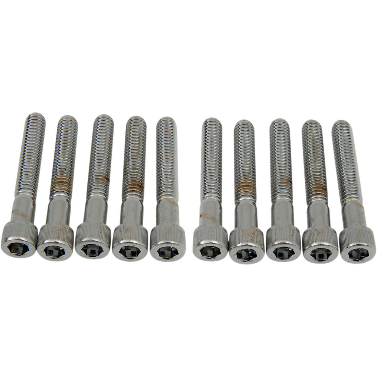Drag Specialties - Bolts - Socket-Head - Knurled - 5/16-18 x 2" - 10 Pack