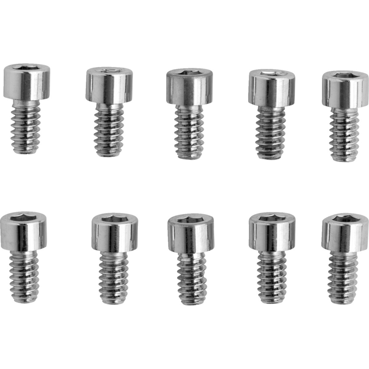 Drag Specialties - Bolts - Socket-Head - Replacement - Smooth/Coarse Thread - #10-24 x 3/8" - 10 Pack