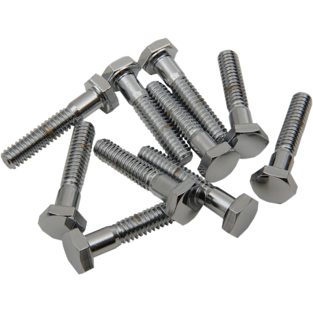 Drag Specialties - Bolts - Hex-Head - Chrome - 1/4"-20 x 1"