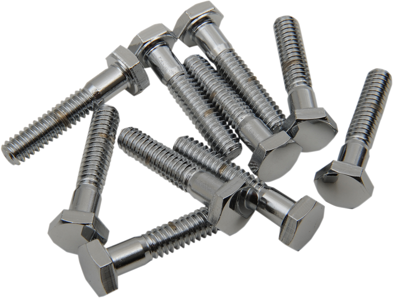 1/4"-20 X 1" Chrome Hex Head