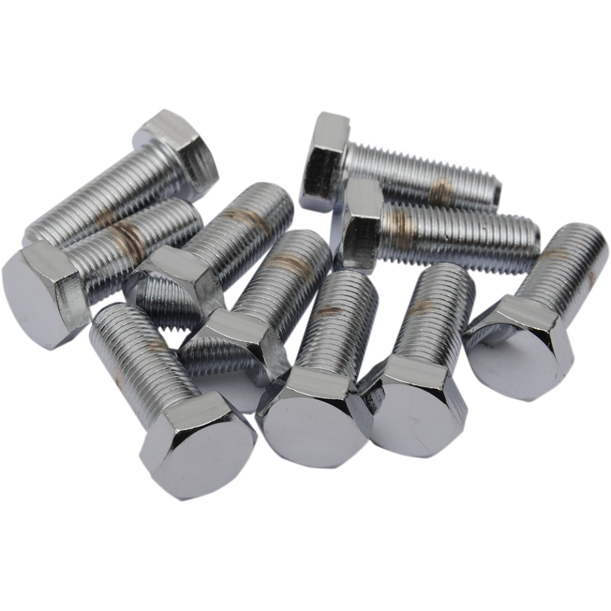 Drag Specialties - Bolts - Hex Head/Replacement - Fine Thread - 3/8"-24 x 3/4" - 10 Pack