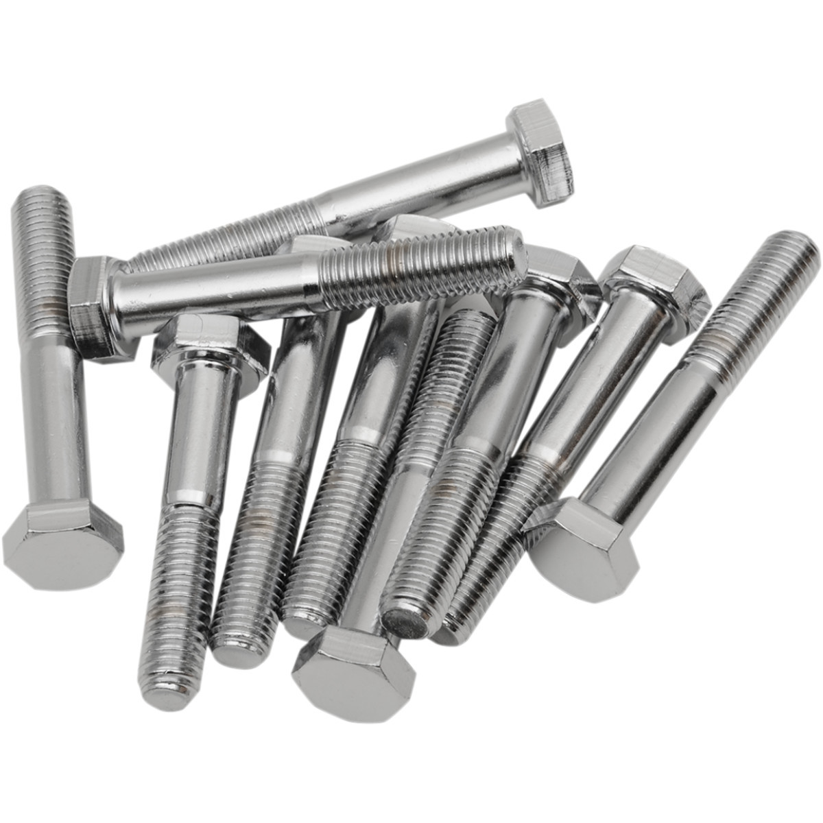 Drag Specialties - Bolts - Hex Head/Replacement - Fine Thread - 5/16"-24 x 2" - 10 Pack