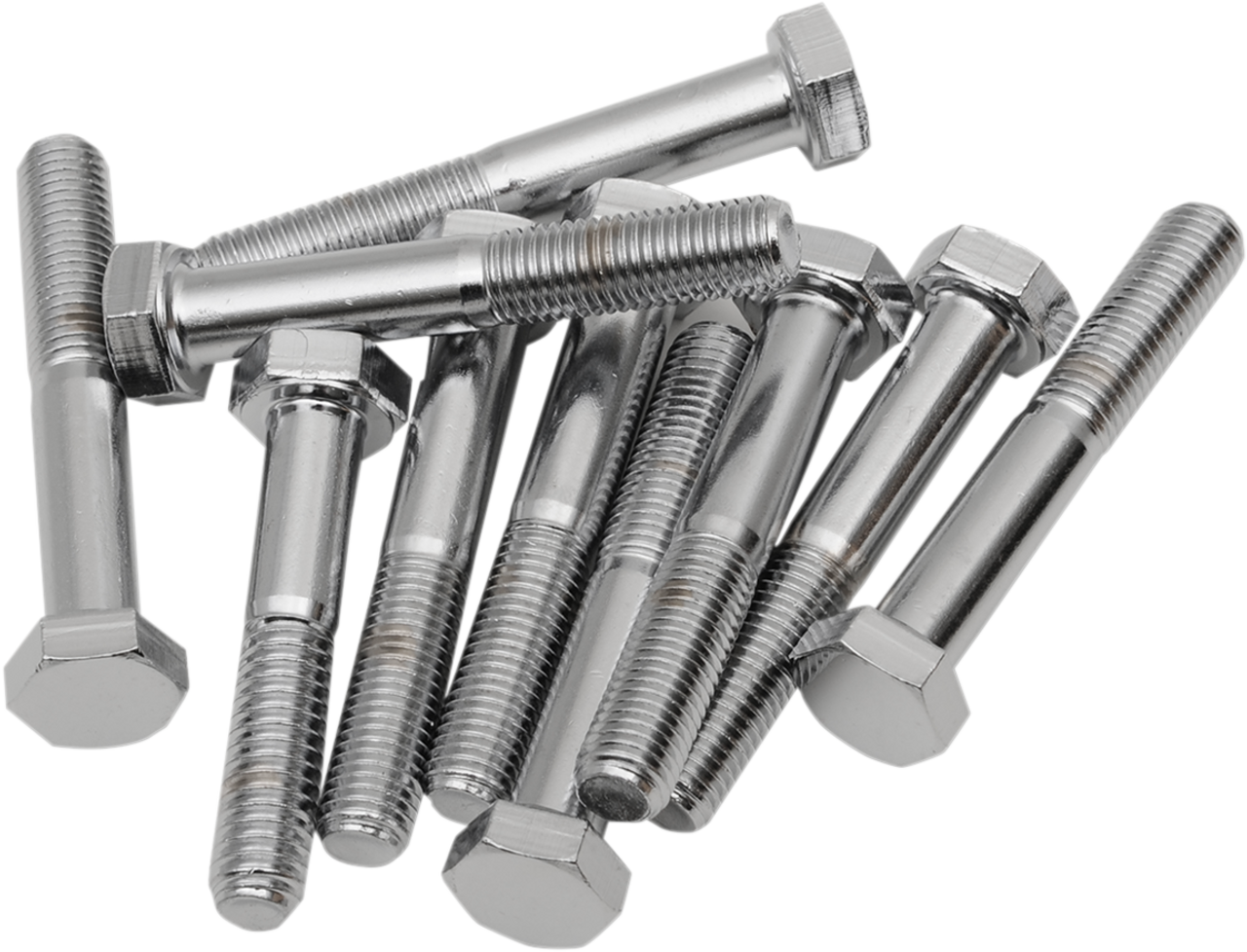 5/16-24 X 2 Chrome Hex Head