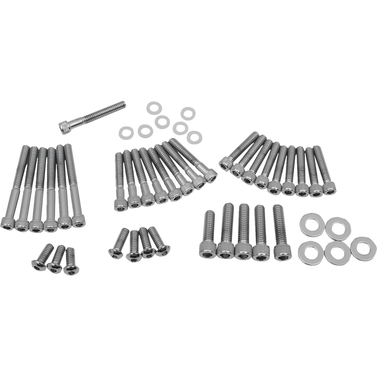Drag Specialties - Bolt Kit - Cam/Primary/Transmission Cover - Socket-Head - FXR