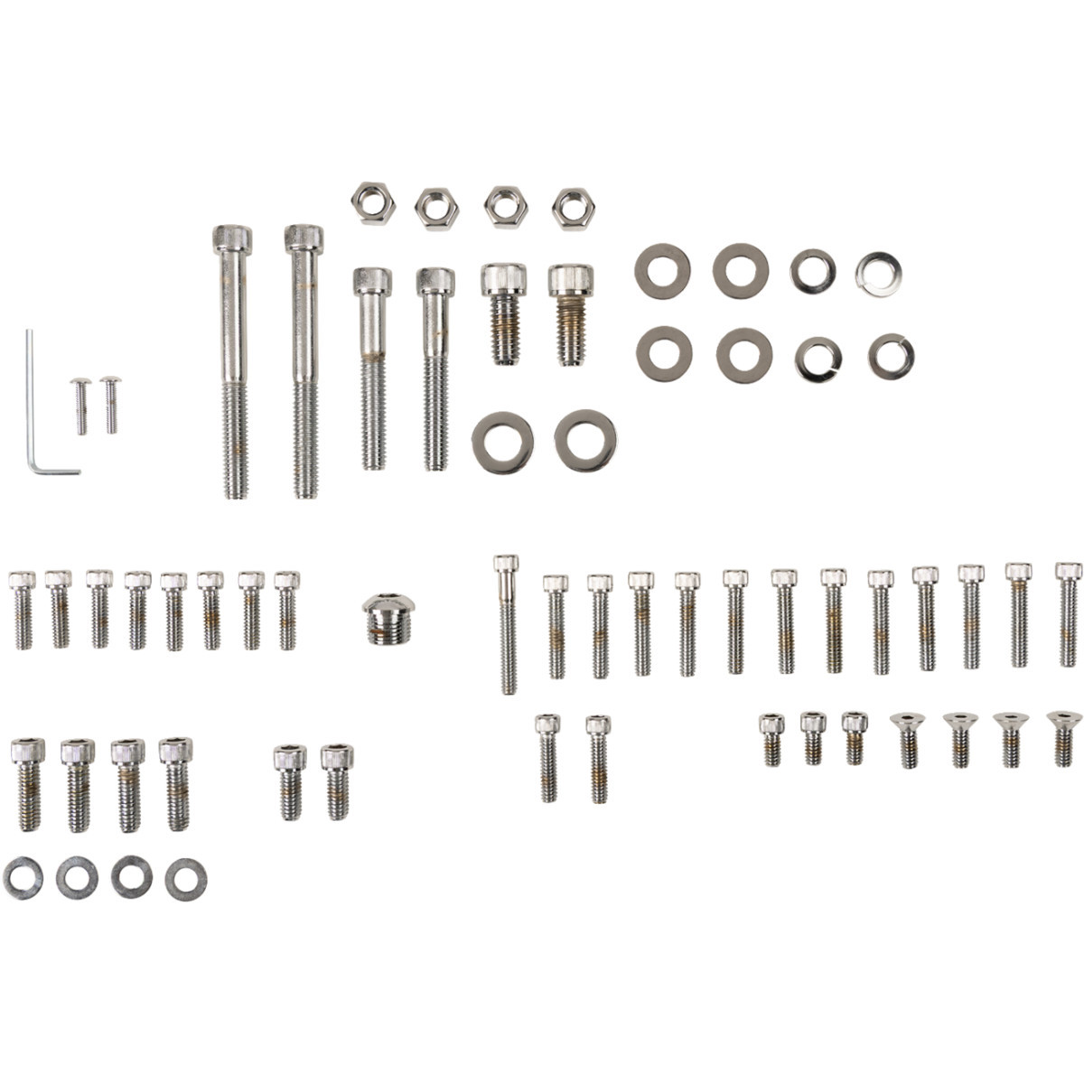 Drag Specialties - Motor Bolt Set - Knurled/Socket-Head - Big Twin