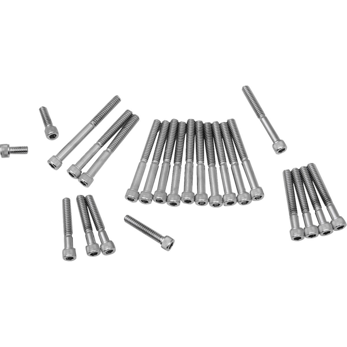 Drag Specialties - Bolt Set - Cam/Primary/Sprocket Cover - Socket-Head/Knurled - '77-'85 Sportster