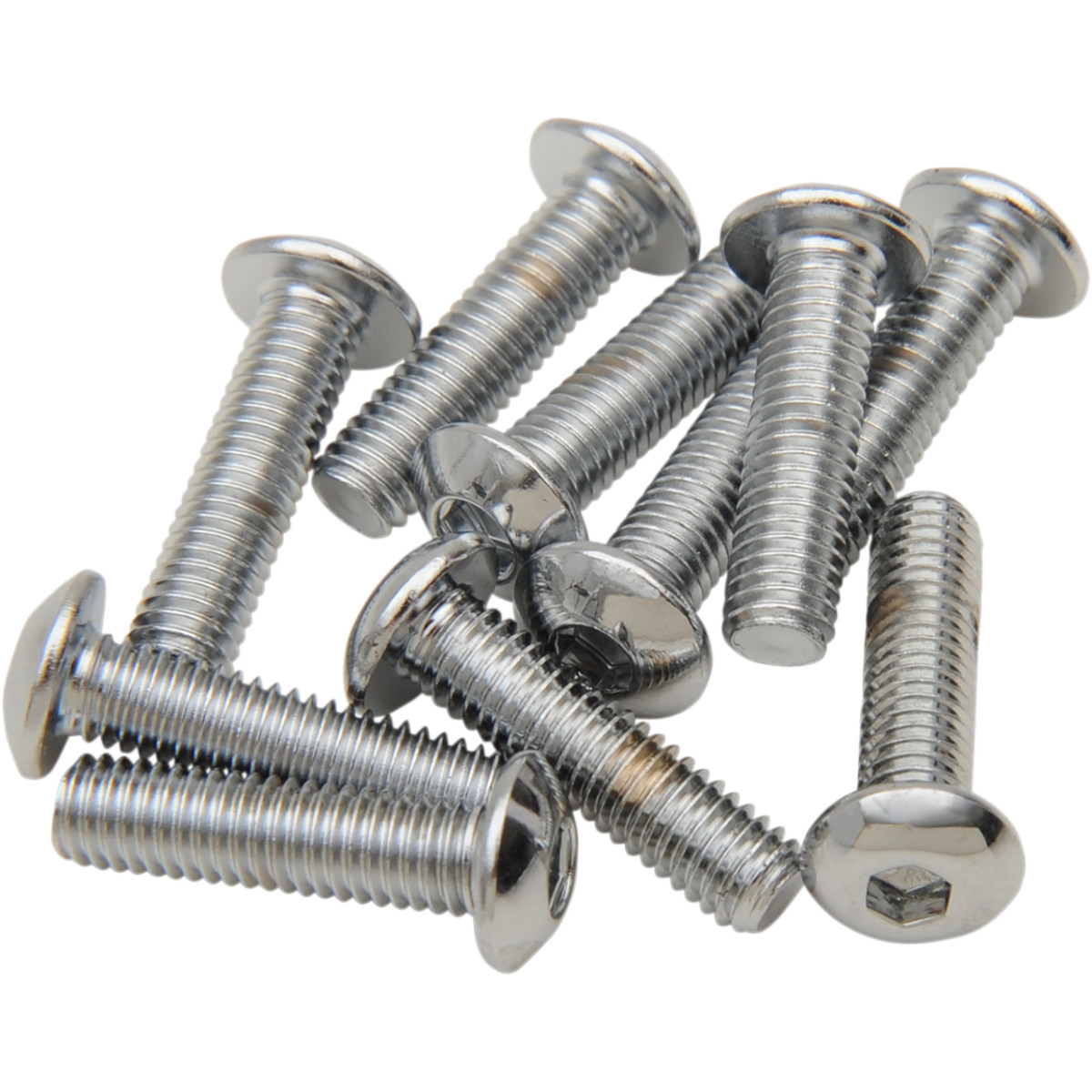 Drag Specialties - Bolts - Button Head/Replacement - #10-32 x 1/2" - 10 Pack