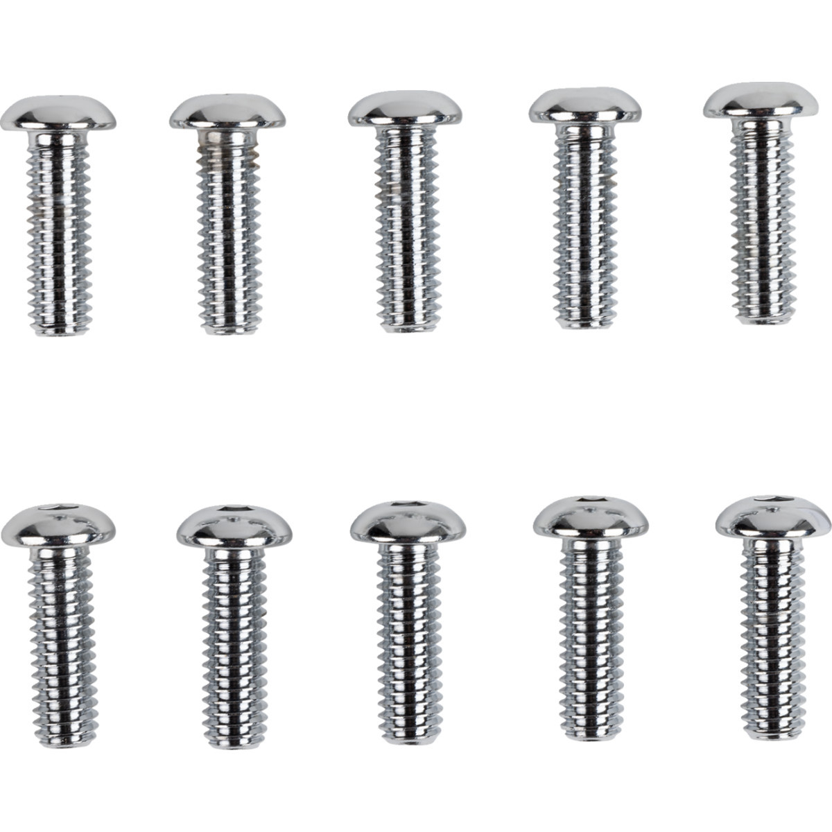 Drag Specialties - Bolts - Button Head/Replacement - 5/16"-18 x 1" - 10 Pack