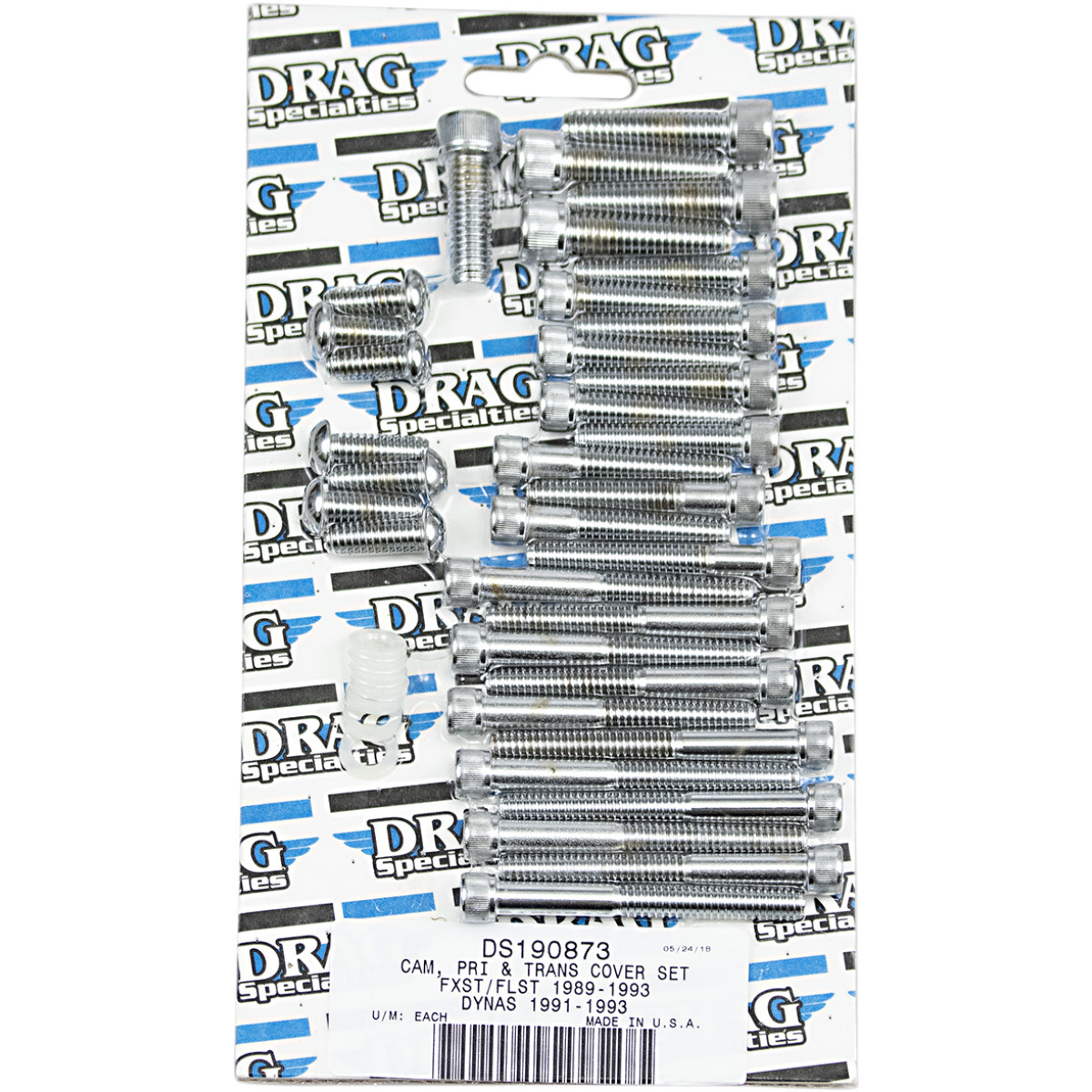 Drag Specialties - Bolt Kit - Camshaft Primary/Transmission - Socket-Head