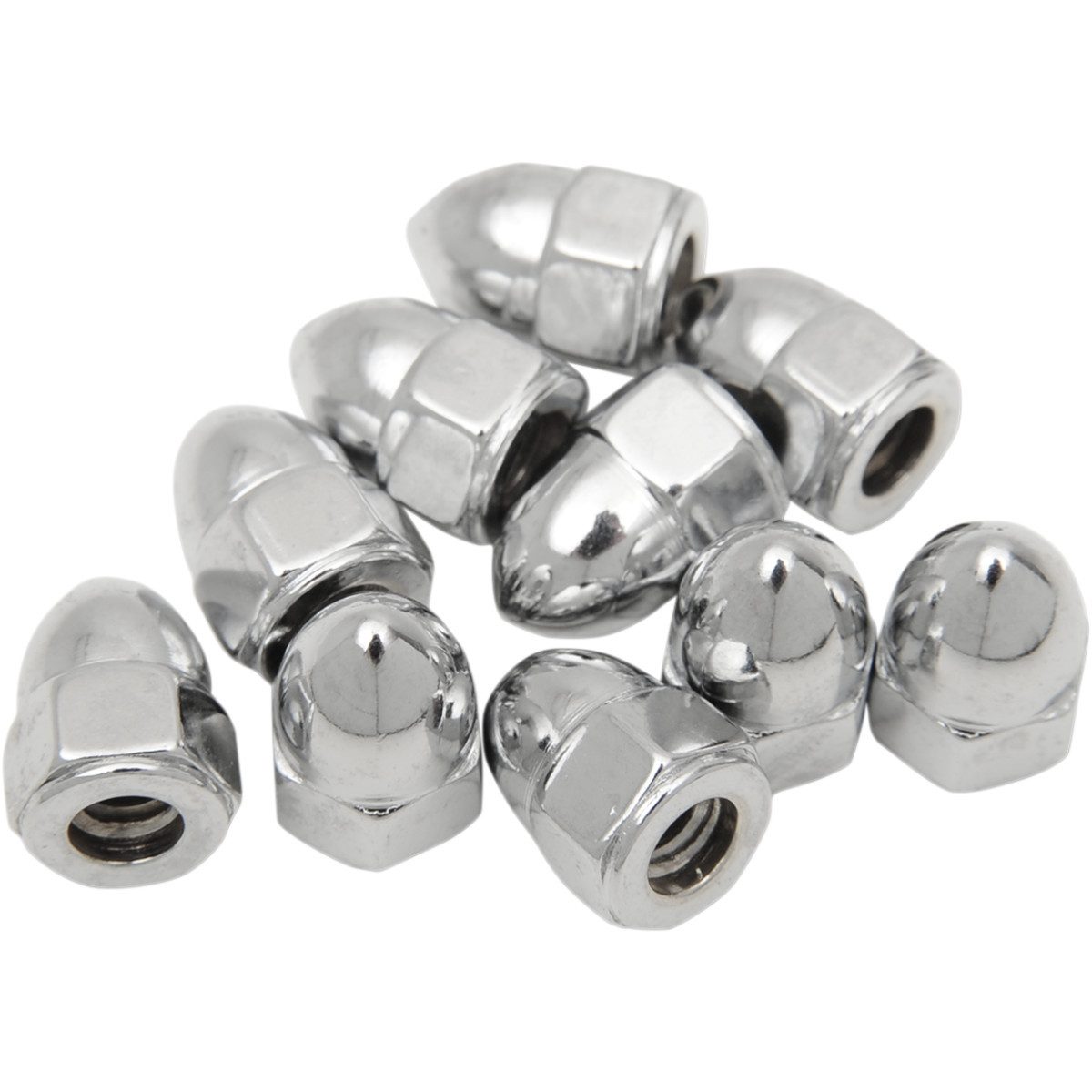 Drag Specialties - Nut - Acorn - Chrome - 10-24