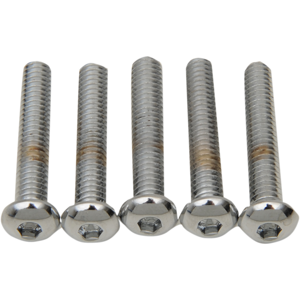 Drag Specialties - Bolts - Button Head/Replacement - 1/4"-20 x 1-3/4" - 5 Pack
