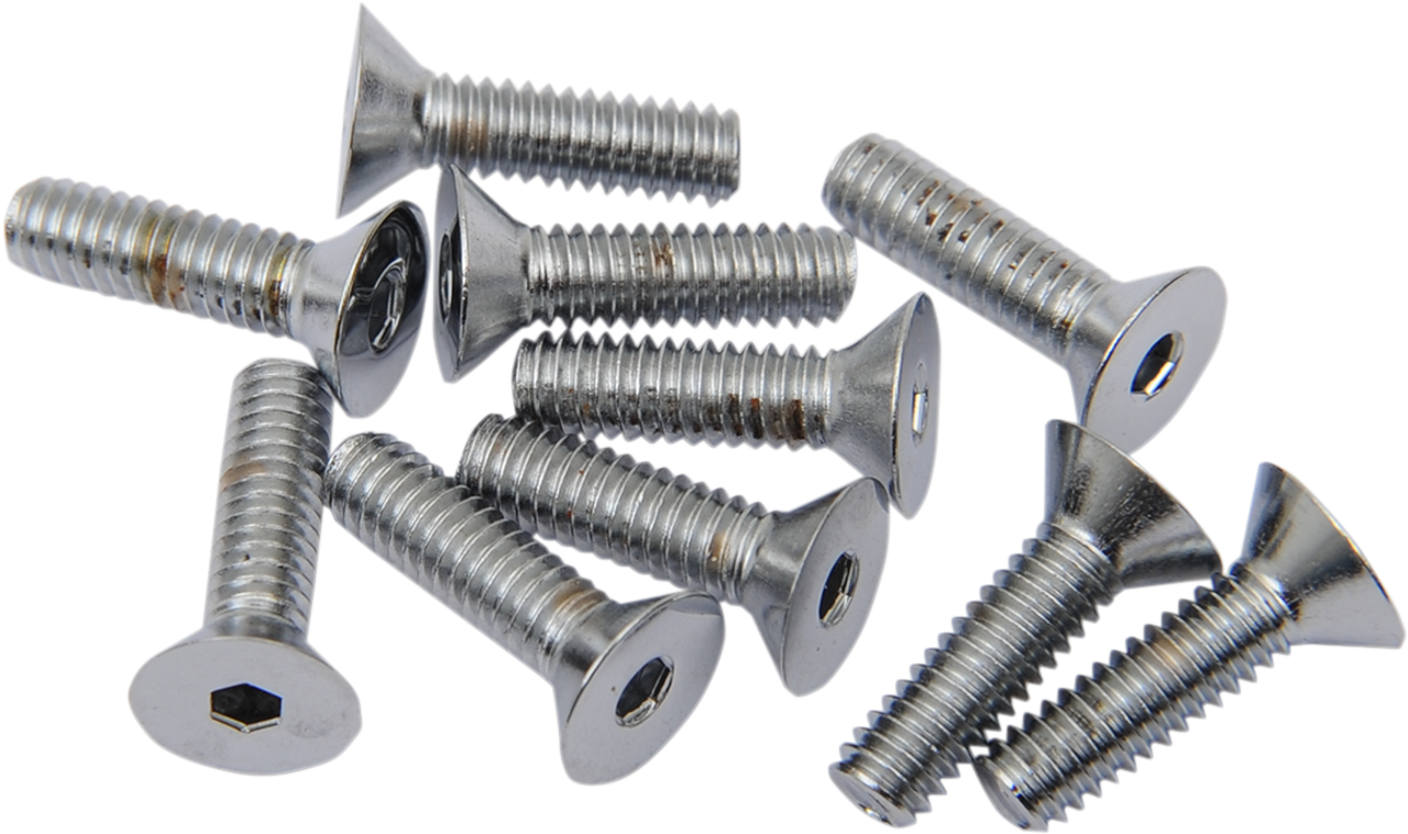 8X32X1/2 Chrome Flat Head