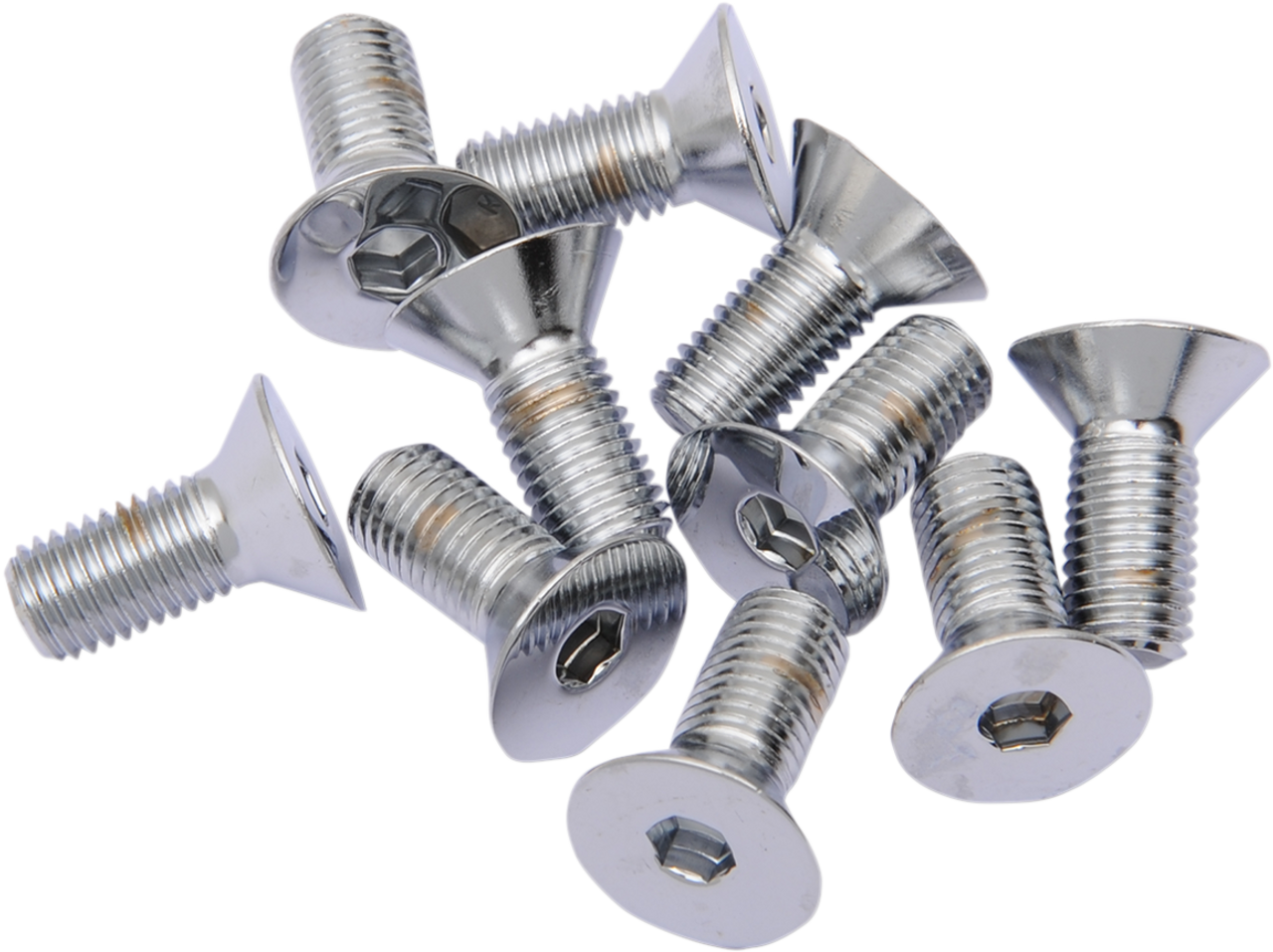 5/16X24X1" Chrome Flat Head